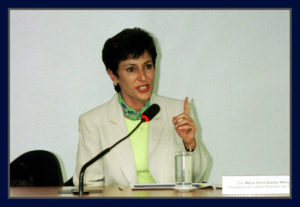Maria SIlvia Bastos Marques, presidente do Instituto Brasileiro de Siderurgia, em 2001.