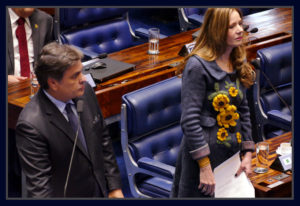 Senadores Cássio Cunha Lima e Vanessa Grazziotin.