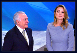 Presidente Michel Temer e a primeira-dama Marcela Temer. Fotos Orlando Brito