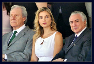 Presidente Michel Temer, a primeira-dama Marcela Temer, Eliseu Padilha e Ricardo Lewandowski. Foto Orlando Brito
