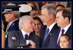 Presidente Michel Temer, Raul Jungmann e Rodrigo Rollemberg. Foto Orlando Brito