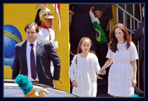 Rodrigo Maia leva sua família para assistir o desfile do 7 Setembro. Foto Orlando Brito