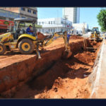 GDF trabalha para recuperação de rede de esgoto rompida em Taguatinga