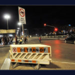 Trânsito de ônibus e caminhões está proibido sobre a plataforma superior da Rodoviária do Plano Piloto