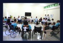 Superação inspira reabilitação de internados no Hospital de Apoio