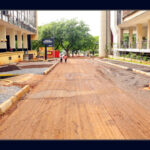 Mais calçadas no Setor de Rádio e TV Sul